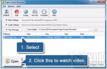 Zeallsoft Super Screen Recorder下载,屏幕录像机