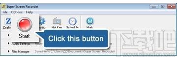 Zeallsoft Super Screen Recorder下载,屏幕录像机